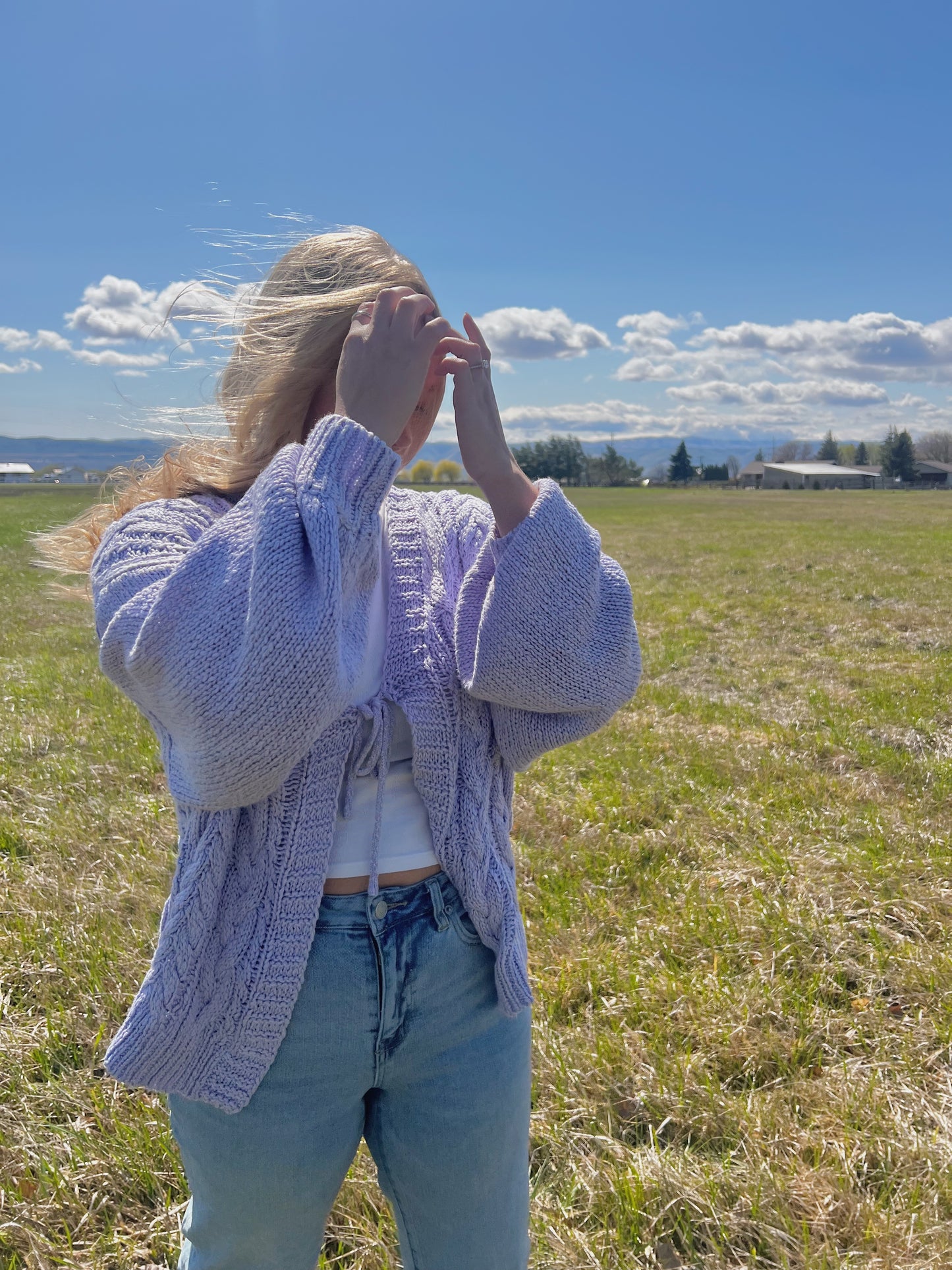 Lavender Fields Cardigan