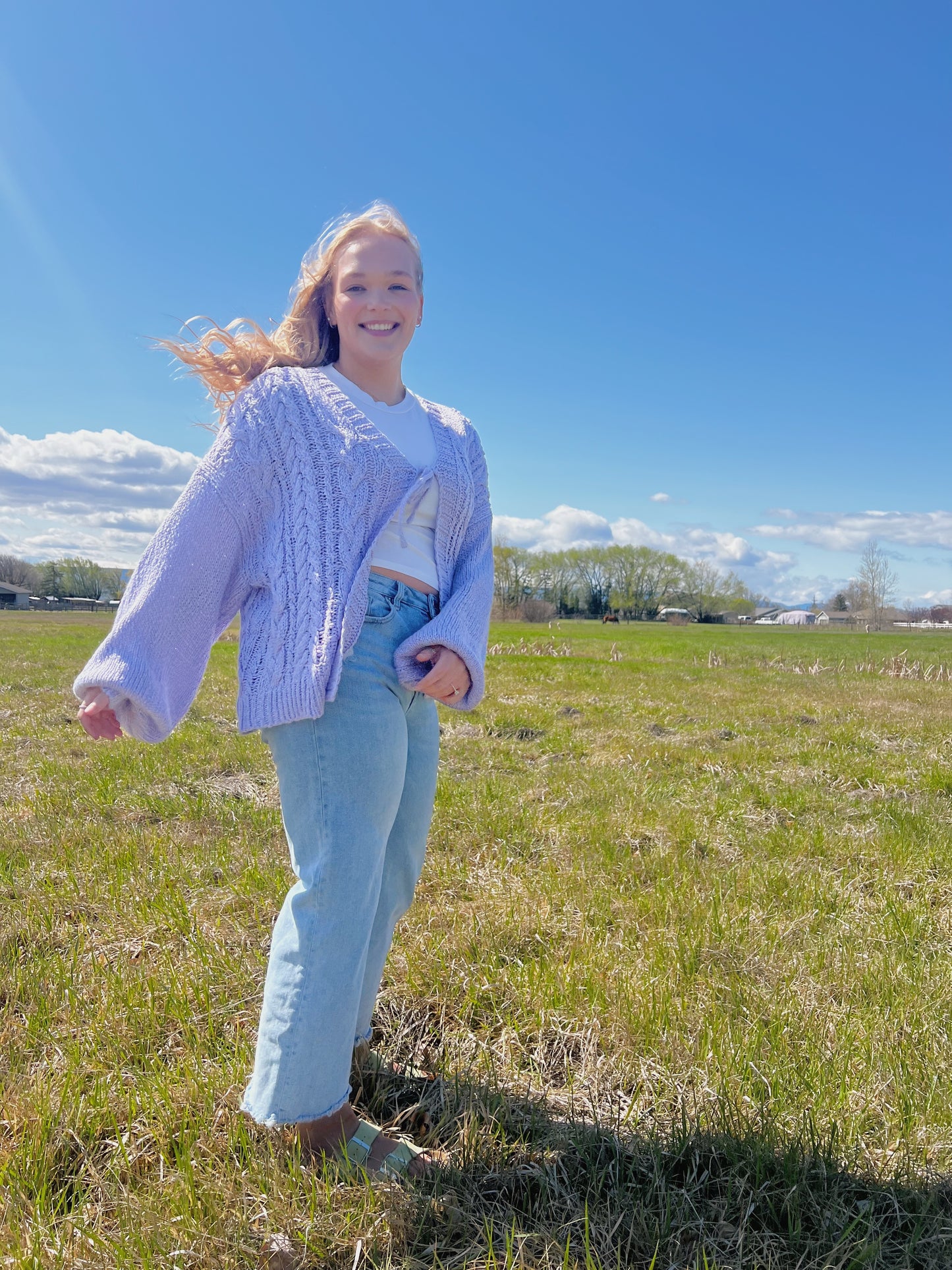 Lavender Fields Cardigan