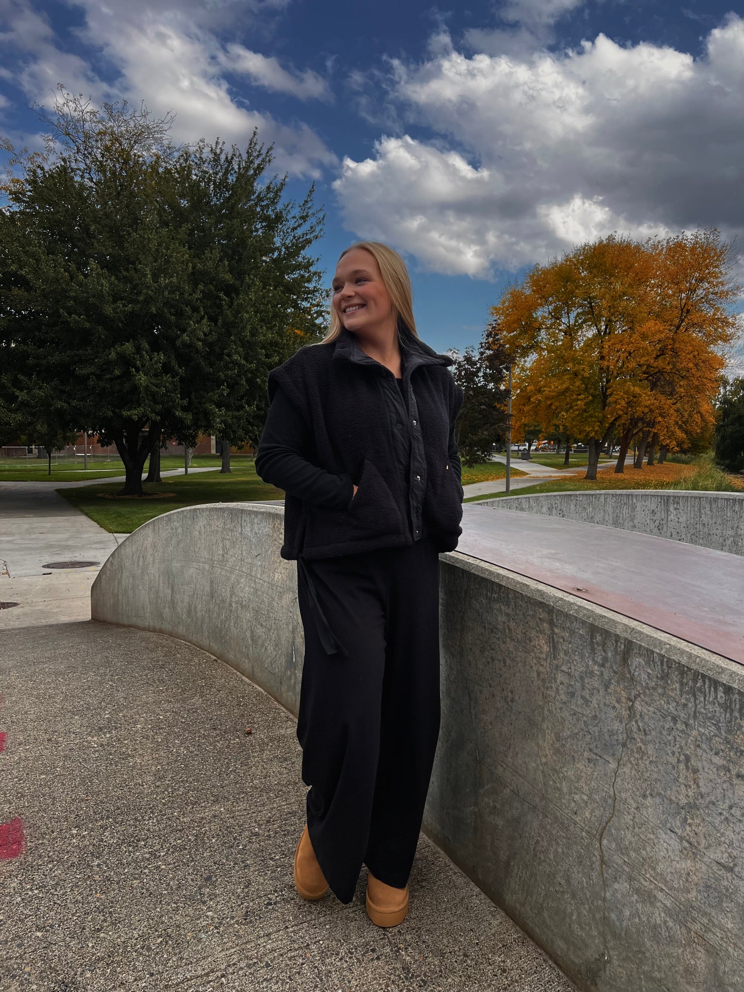 Bonfire Nights Oversized Vest