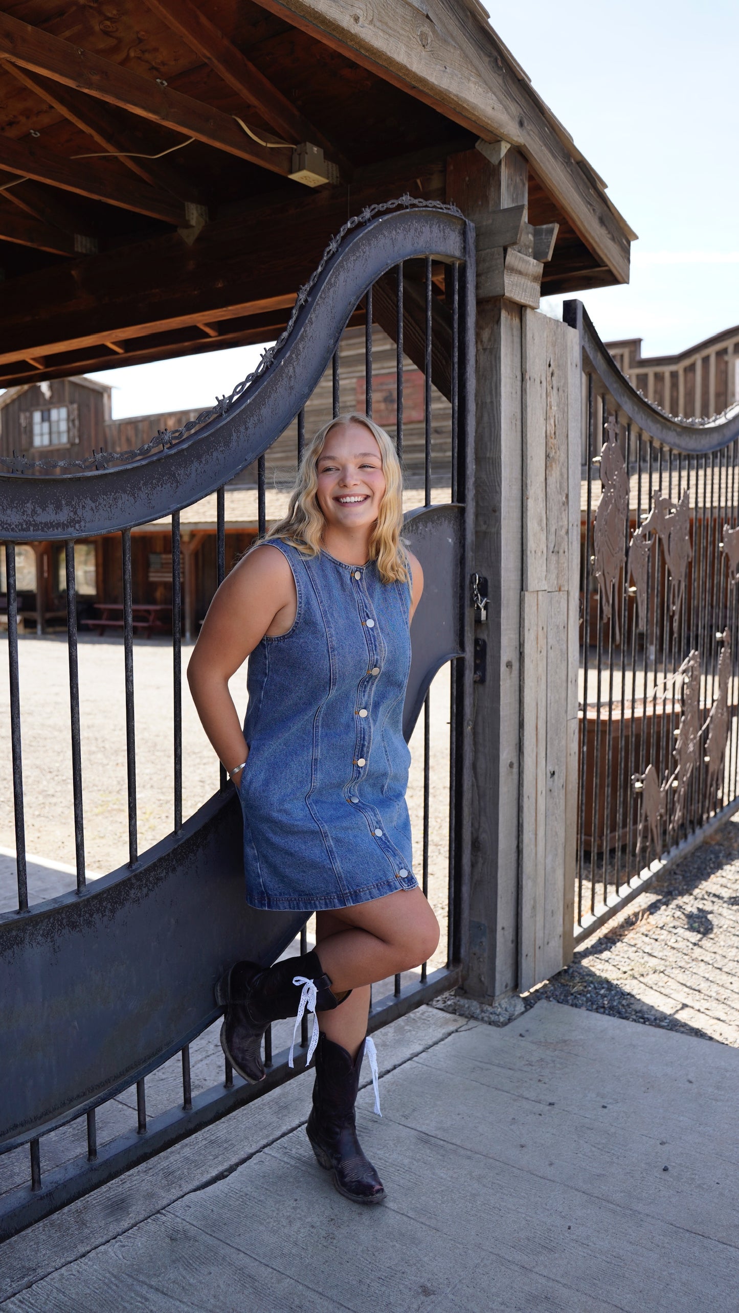 The Wrangler Babe Denim Dress