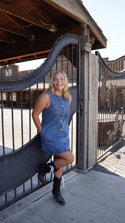 The Wrangler Babe Denim Dress