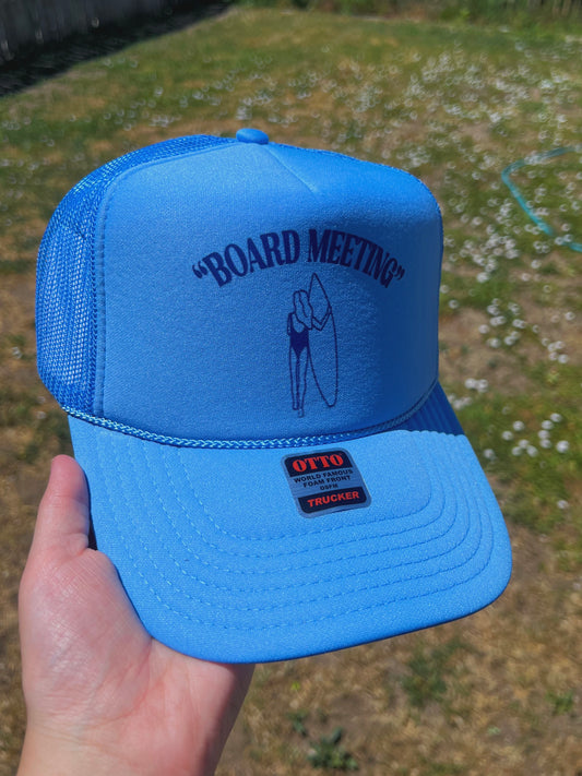 Board Meeting Foam Trucker Hat