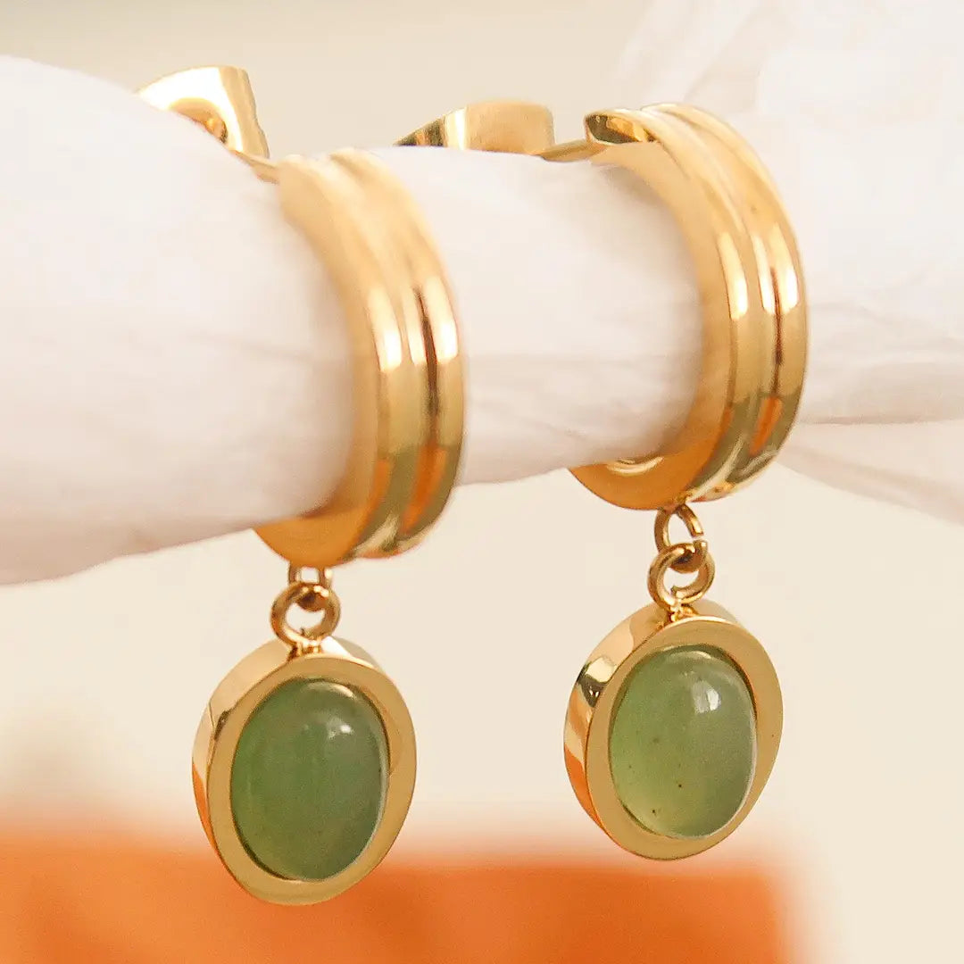 Whitnee Stone Dangle Earrings