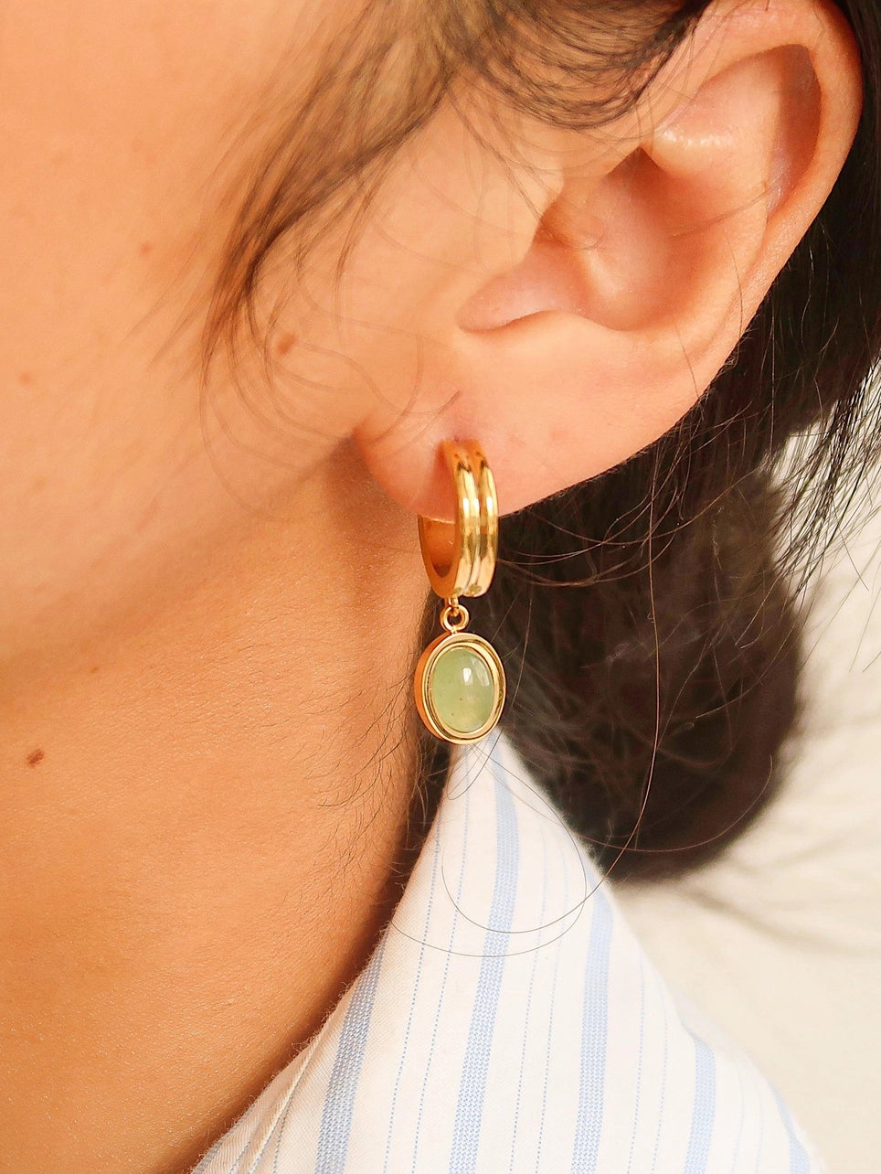 Whitnee Stone Dangle Earrings